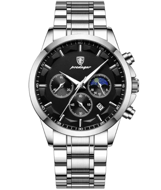 Waterproof Multifunctional Men’s Quartz Sports Watch