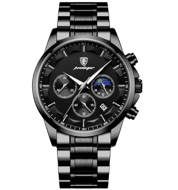 Waterproof Multifunctional Men’s Quartz Sports Watch