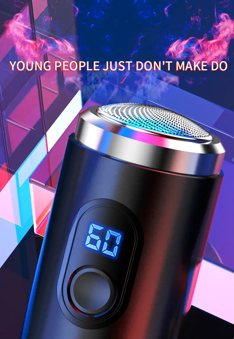 Portable Electric Razor for Men - Mini Shaver Tool