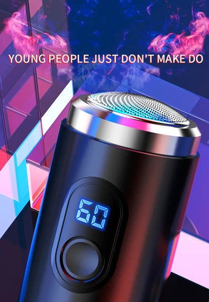 Portable Electric Razor for Men - Mini Shaver Tool
