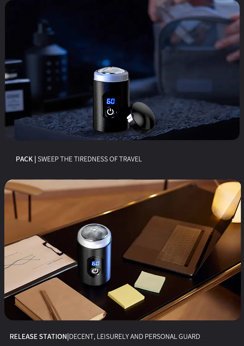Portable Electric Razor for Men - Mini Shaver Tool