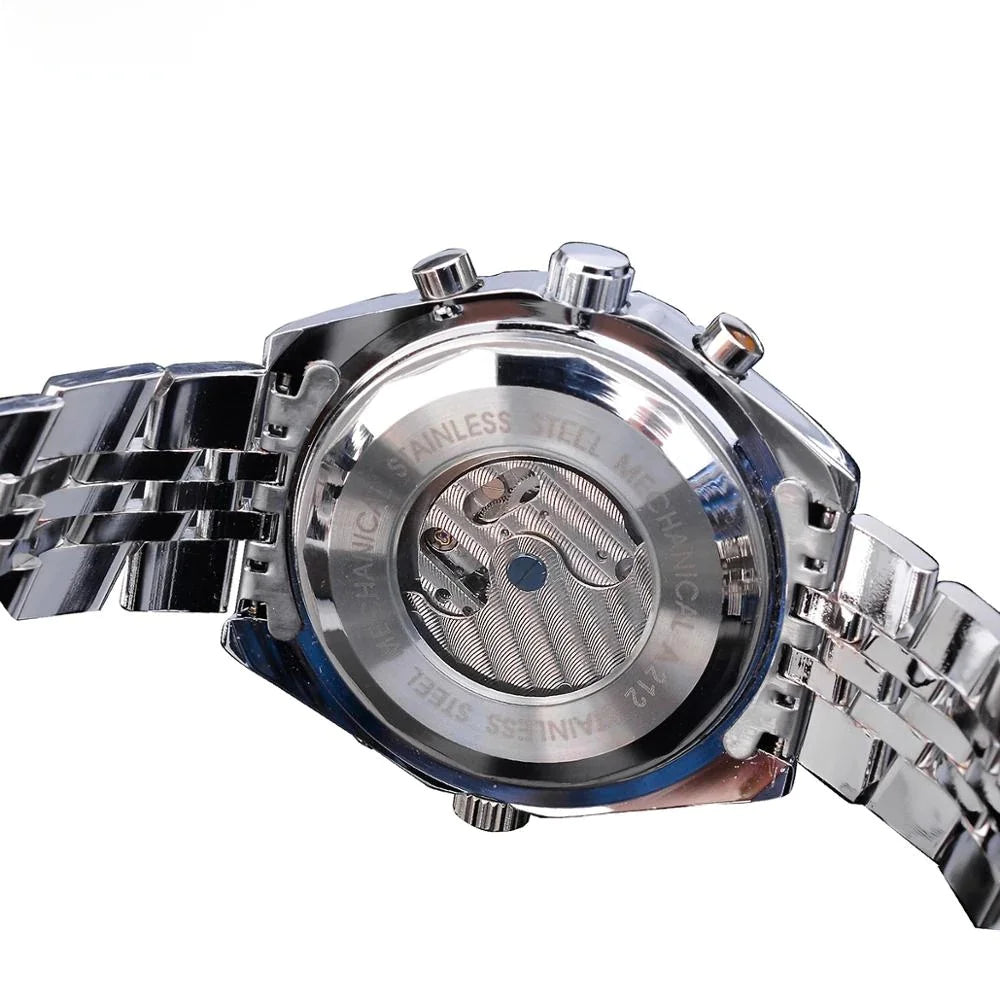 Jaragar Men's Automatic Mechanical Watch with Calendar