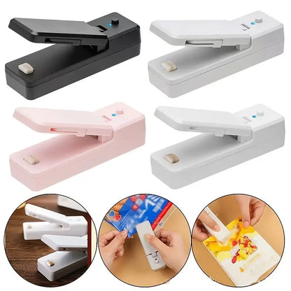 Mini Bag Sealer - Rechargeable Handheld Heat Sealing Tool