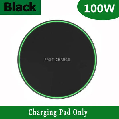 100W Wireless Charger Stand for iPhone and Samsung