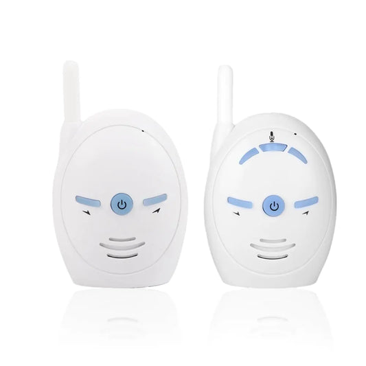 Dioche Audio Baby Monitor Digital Audio Baby Monitor Nanny Intercom Electronic Alarm Two-Way and Talk Back Intercom (US)