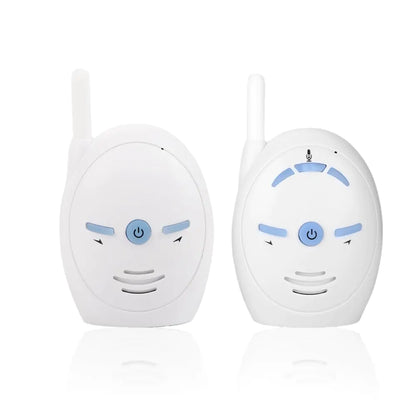 Dioche Audio Baby Monitor Digital Audio Baby Monitor Nanny Intercom Electronic Alarm Two-Way and Talk Back Intercom (US)