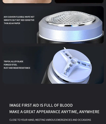 Portable Electric Razor for Men - Mini Shaver Tool