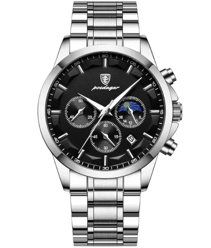 Waterproof Multifunctional Men’s Quartz Sports Watch