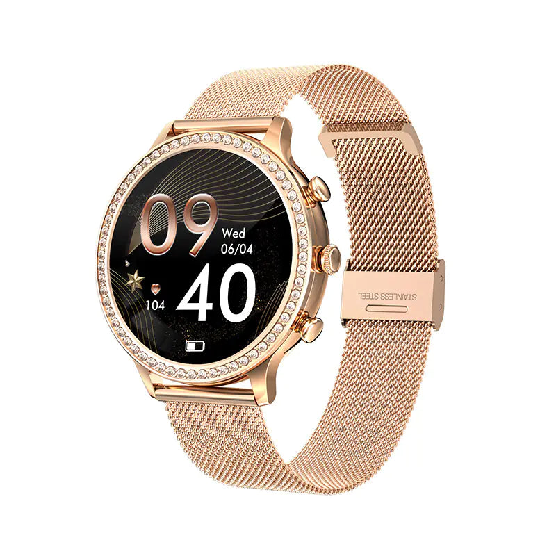 I70 Women's Smartwatch with Music, Heart Rate, and Steps