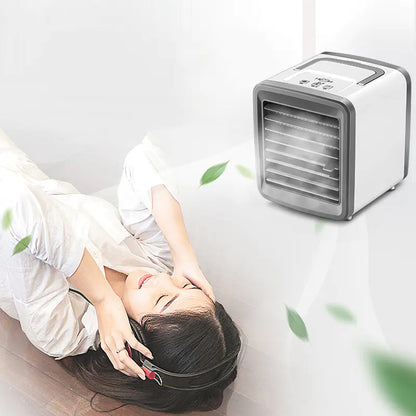 Portable Mini Air Cooler USB Rechargeable Fan